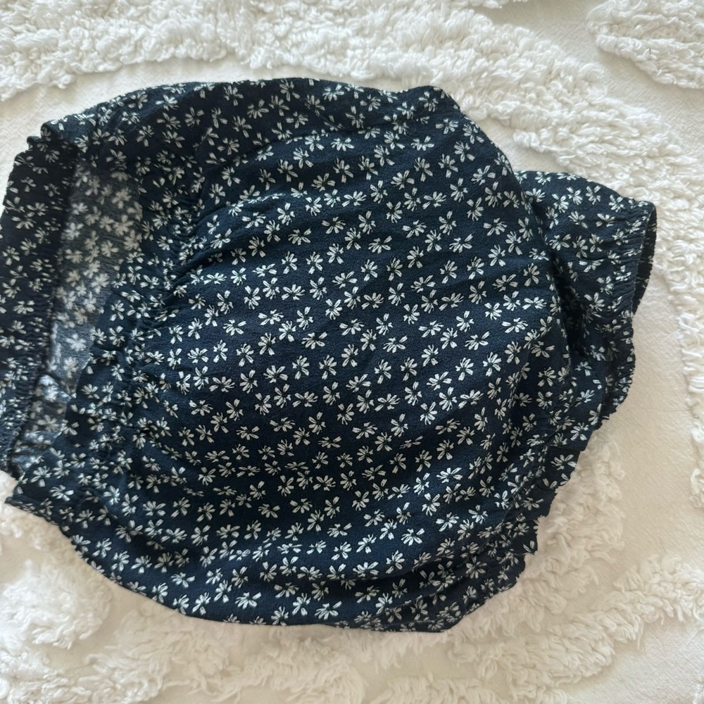Blue Floral Top